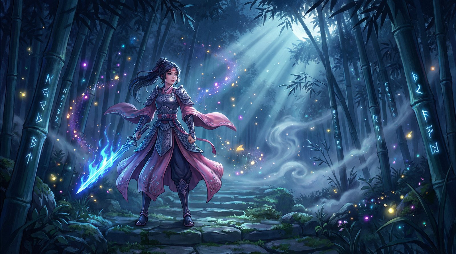 茄子视频视频教程-竹林剑舞